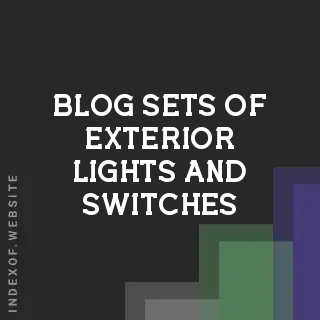 Why Two Sets of Exterior Lights and Switches Stopped Working | Fix | Logo - Indexof